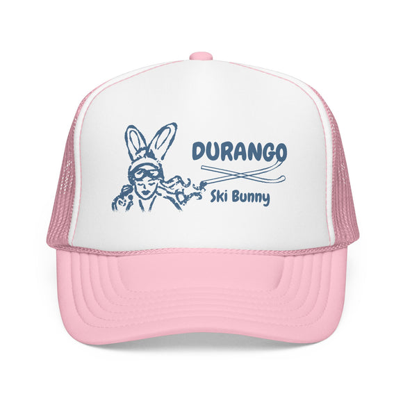 Durango, Colorado Ski Bunny Trucker Hat