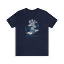 Jackson Hole, Wyoming T-Shirt - Skeleton Skier Unisex Jackson Hole Shirt-6