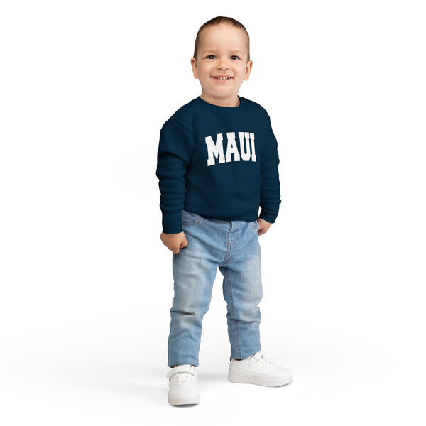 Maui, Hawaii Sweatshirt - Maui Toddler Crewneck Sweatshirt