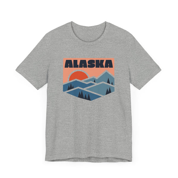 Alaska T Shirt - Retro Graphic Alaska Tee