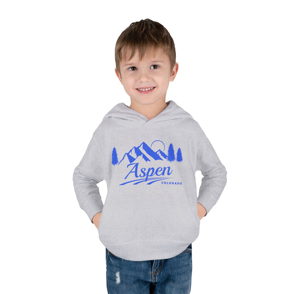 Aspen, Colorado Toddler Hoodie - Unisex Mountain Aspen Pullover Sweatshirt, Kids Hooded Jumper, Colorado Souvenir