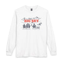 Big Sky, Montana Après-ski Long Sleeve Shirt - Mountain Retro Skiing-2