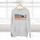 The Wren - Three-Panel Fleece Hoodie-8