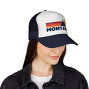 Montana Retro Mountains Trucker Hat - Vintage Style Montana Cap-16
