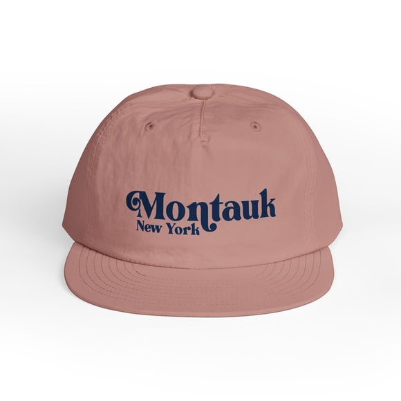 Montauk, New York Retro Surf Cap