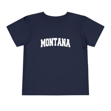 Montana Toddler Graphic Tee - Kids Montana Vacation Shirt - 0