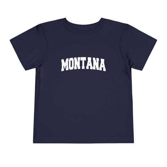 Montana Toddler Graphic Tee - Kids Montana Vacation Shirt