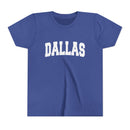 Dallas, Texas Youth Graphic Tee - Kids Dallas T Shirt-3