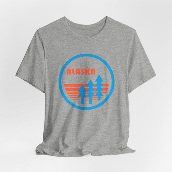 Alaska T-Shirt Retro Forest