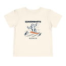 Leavenworth, Washington Yeti Snowboard Toddler Tee-1