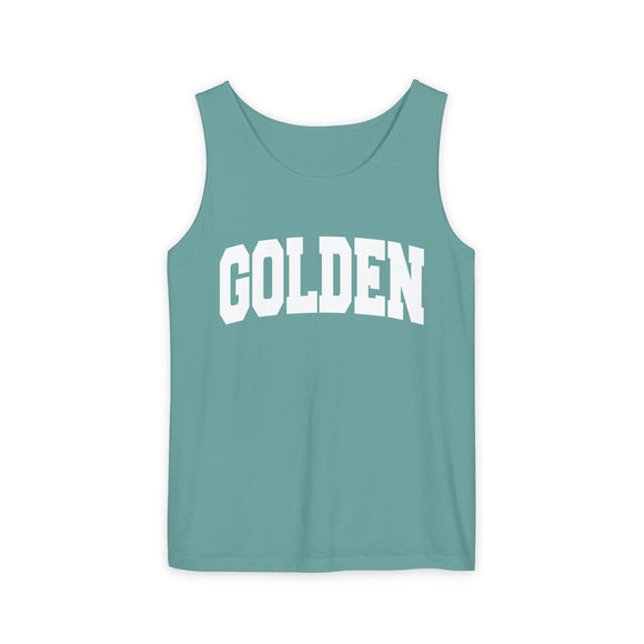 Golden, Colorado Tank Top Unisex | Comfort Colors - 100% Cotton