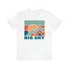 Big Sky, Montana T-Shirt - Retro Unisex Big Sky Shirt