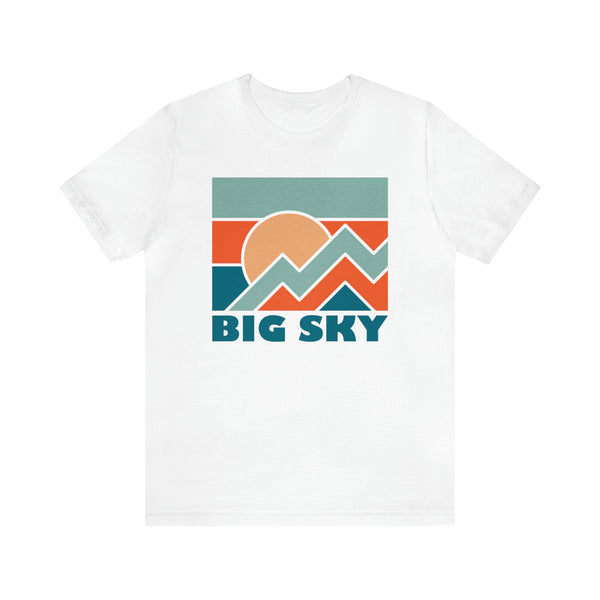 Big Sky, Montana T-Shirt - Retro Unisex Big Sky Shirt