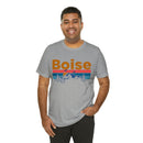 Boise, Idaho Shirt - Mountain Sunset Unisex Boise T-Shirt-28