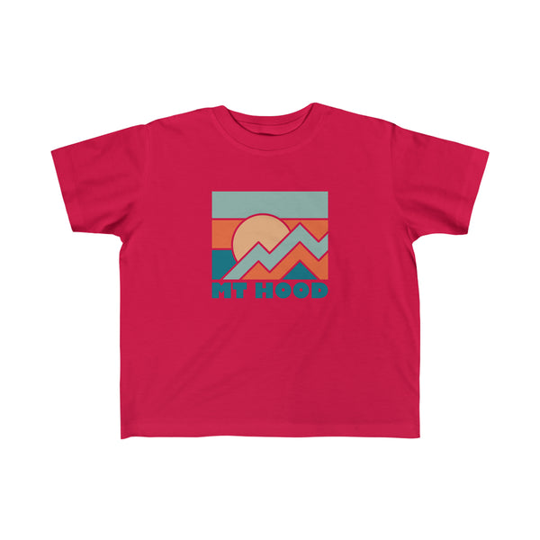 Mount Hood, Oregon Toddler T-Shirt - Toddler Mount Hood Shirt