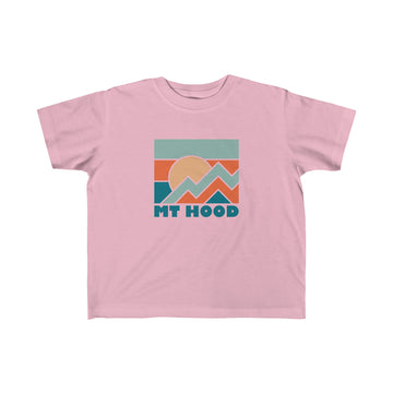 Buy pink Mount Hood, Oregon Toddler T-Shirt - Toddler Mount Hood Shirt