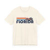 Florida T Shirt - Retro Jetski PWC Graphic Florida Tee