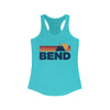 Bend, Oregon Women's Racerback Tank Top - Mountain Lover Sleeveless Shirt, Women's Bend Hiking Tank