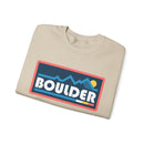 Boulder, Colorado Sweatshirt - Mountain Graphic Crewneck-10