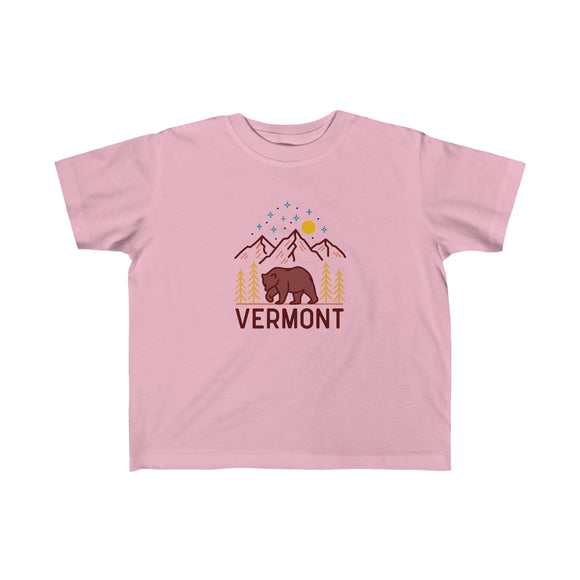 Vermont Toddler T-Shirt - Unisex Toddler Vermont Shirt