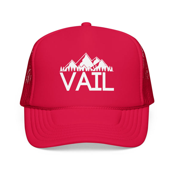 Vail, Colorado Trucker Hat - Vail Cap