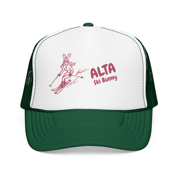 Alta, Utah Ski Bunny Foam Trucker Hat