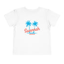 Savannah, Georgia Toddler T-Shirt - Retro Palm Tree Toddler Savannah Shirt-2