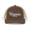 Virginia Snapback Trucker Cap - Embroidered Virginia Hat-3