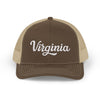 Virginia Snapback Trucker Cap - Embroidered Virginia Hat