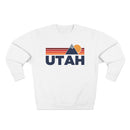 Premium Utah Mountain Lines Graphic Sweatshirt-2