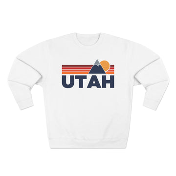 Premium Utah Mountain Lines Graphic Sweatshirt - 0