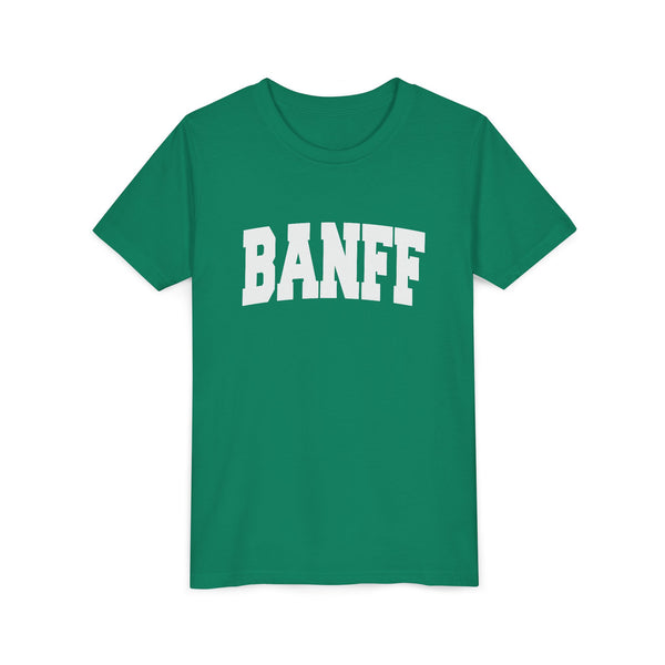 Banff, Canada Youth Graphic Tee - Kids Banff T Shirt