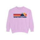 Winter Park, Colorado Mountain Stripes Sweatshirt | Comfort Colors - 100% Cotton-6