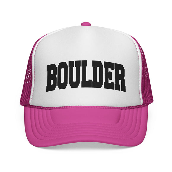 Boulder, Colorado Collegiate Style Trucker Hat