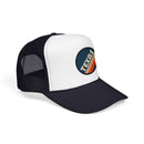 Texas Retro Trucker Hat — Vintage Striped Foam Cap-6