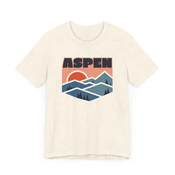 Aspen, Colorado T Shirt - Retro Graphic Tee