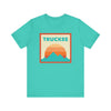 Retro Truckee, California T-Shirt, Mountain Sun Tee, Unisex Graphic Shirt, Vintage Truckee, California Top, Outdoor Adventure Clothing