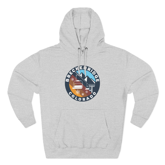 Premium Breckenridge, Colorado Ski Lift Hoodie