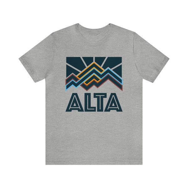 Alta, Utah T-Shirt - Retro Unisex Alta Shirt