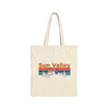 Sun Valley, Idaho Tote Bag - Cotton Canvas Sun Valley Bag
