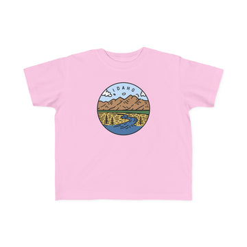 Buy pink Idaho Toddler T-Shirt - Unisex Toddler Idaho Shirt