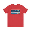 California T Shirt - Retro Graphic California Tee