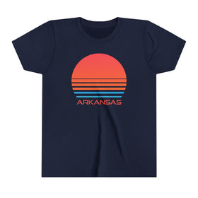 Arkansas Youth Shirt - Retro 80s Arkansas Kid's T-Shirt