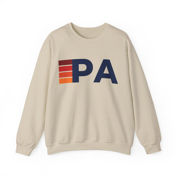Pennsylvania Retro Sweatshirt | Retro Stripes Pennsylvania