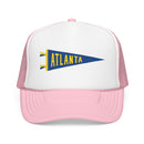 Atlanta, Georgia Pennant Trucker Hat — Retro Flag Foam Cap-3