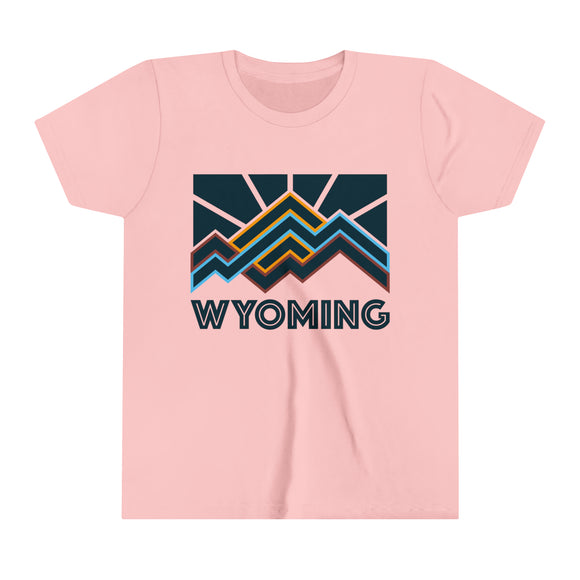 Wyoming Youth T-Shirt - Unisex Kids Wyoming Shirt