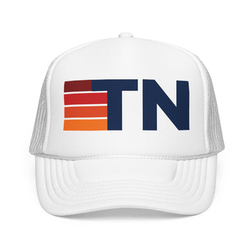 Buy white Tennessee Trucker Hat - TN retro cap