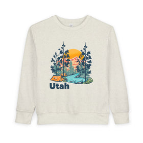 Utah Toddler Sweatshirt - Utah Toddler Crewneck Sweatshirt