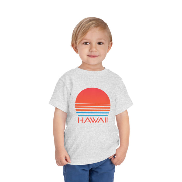 Hawaii Toddler T-Shirt - Retro 80s Unisex Toddler Hawaii Shirt