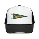 Capitol Reef National Park Pennant Trucker Hat — Vintage Foam Mesh Cap-3